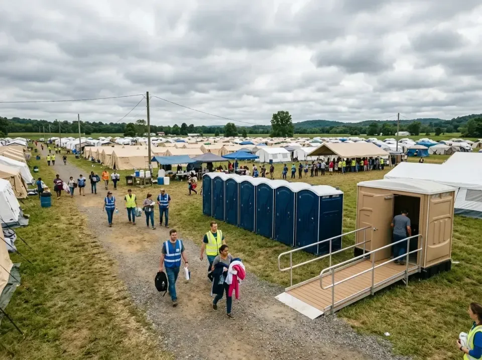 disaster-relief-camp-restrooms-010 — frequently asked questions, Dumpster & Portable Bathrooms Rental in Hinckley, IL